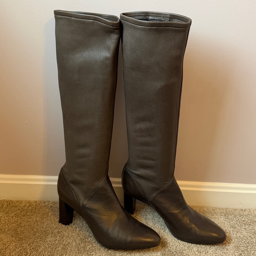 Cole Haan Joana Nike Air Dark Brown Tall Boots
